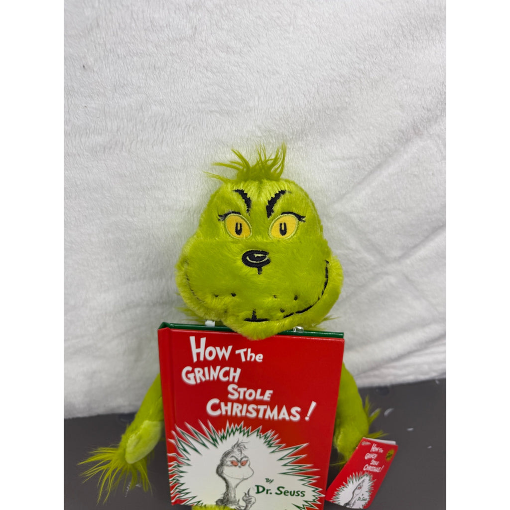How The Grinch Stole Christmas Plush With Book By Dr. Seuss Collectible Gift Set