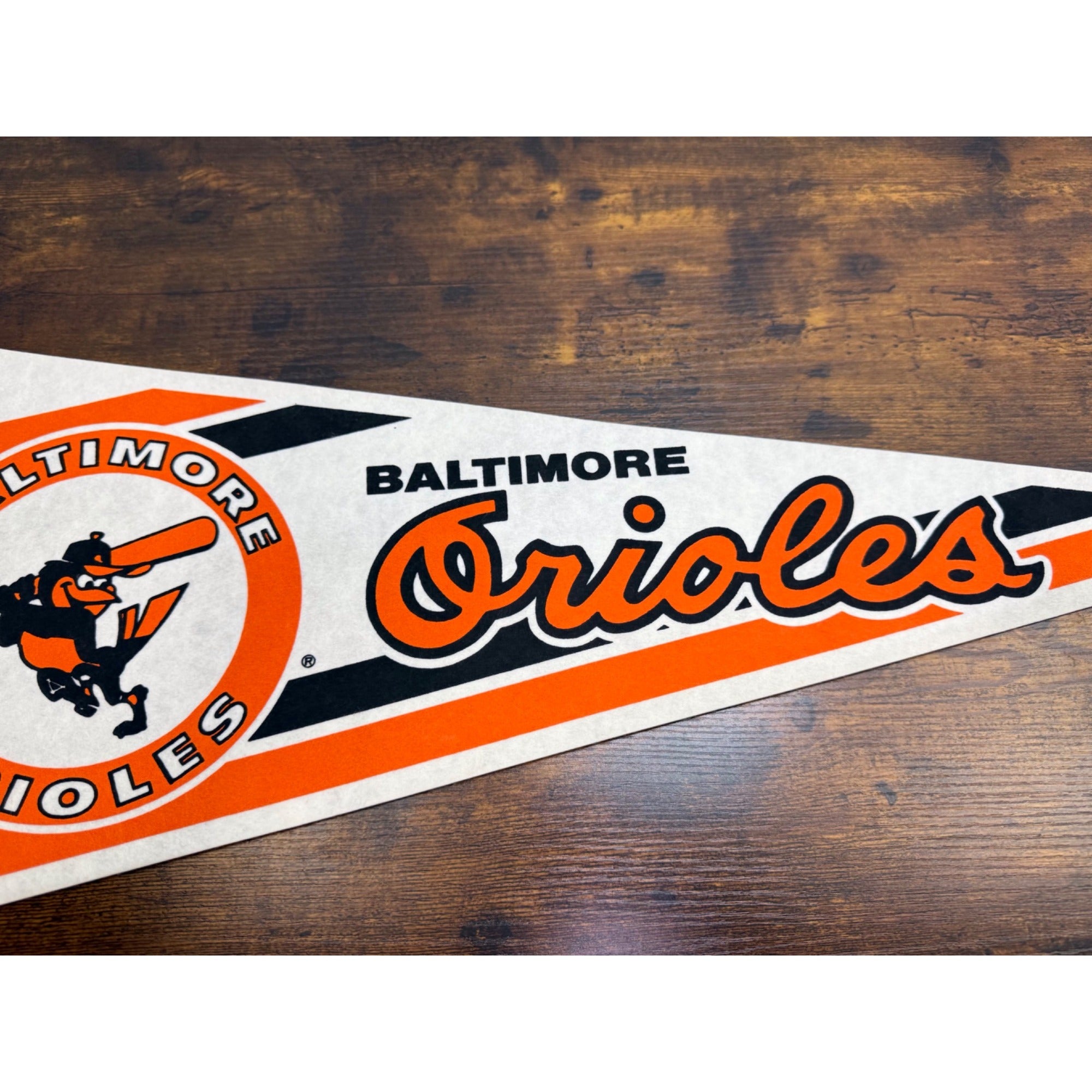 Baltimore Orioles MLB Vintage Felt Pennant 30 inches