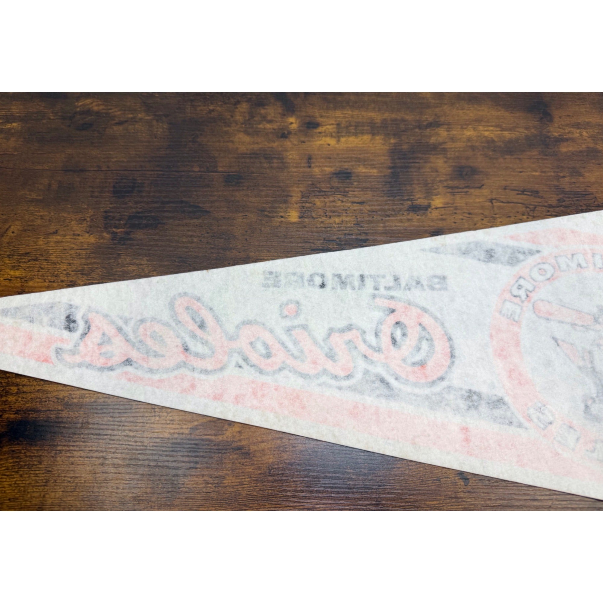 Baltimore Orioles MLB Vintage Felt Pennant 30 inches