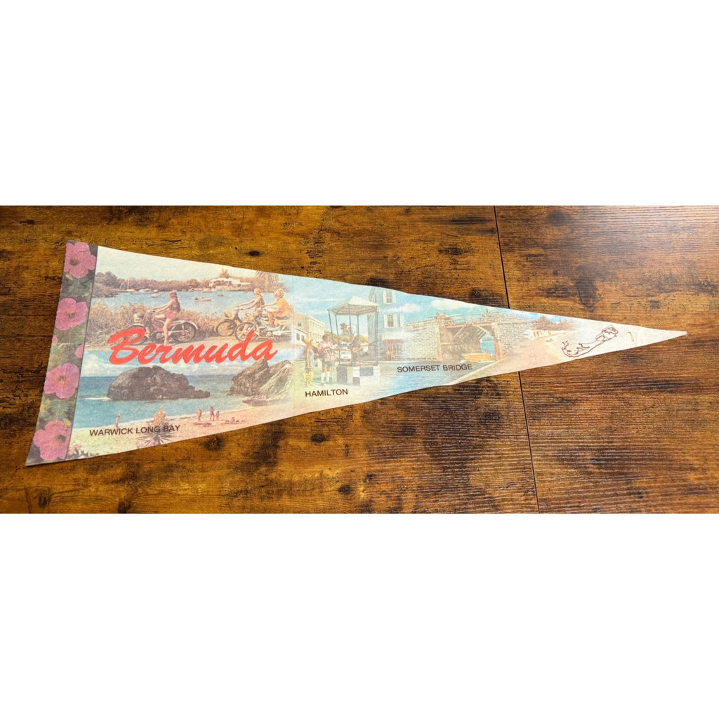 Vintage Collector's Series Bermuda pennant
