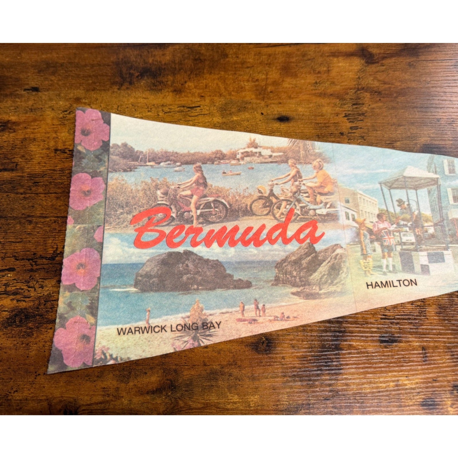 Vintage Collector's Series Bermuda pennant