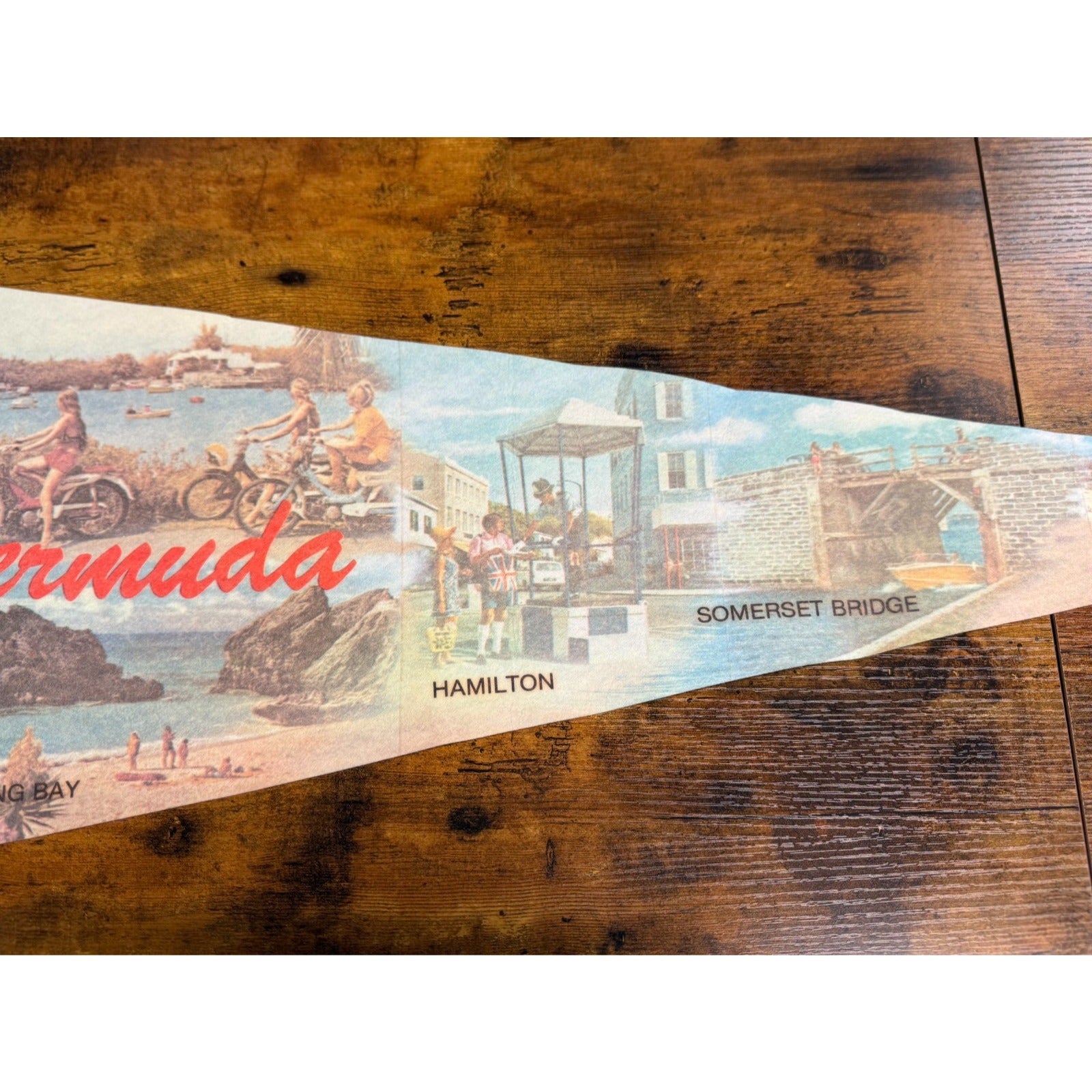 Vintage Collector's Series Bermuda pennant