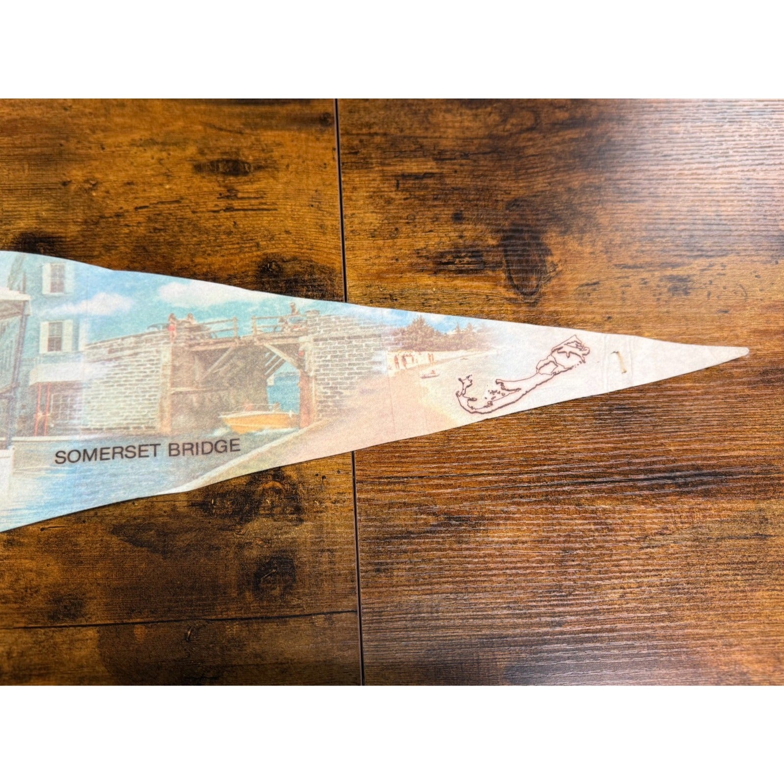 Vintage Collector's Series Bermuda pennant