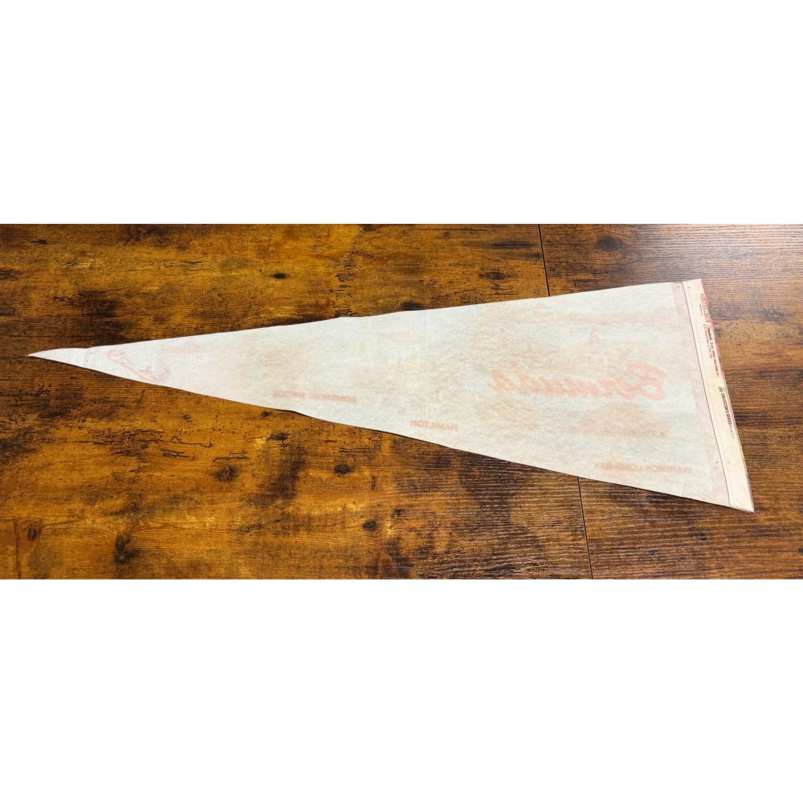 Vintage Collector's Series Bermuda pennant