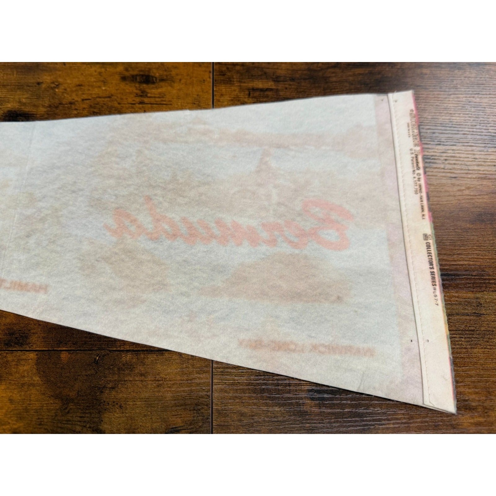 Vintage Collector's Series Bermuda pennant