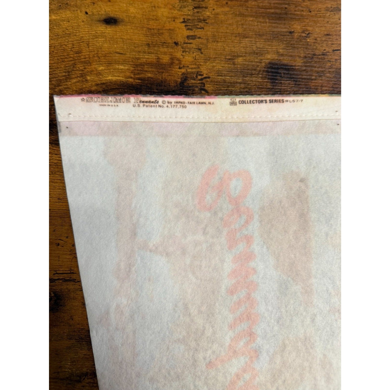 Vintage Collector's Series Bermuda pennant