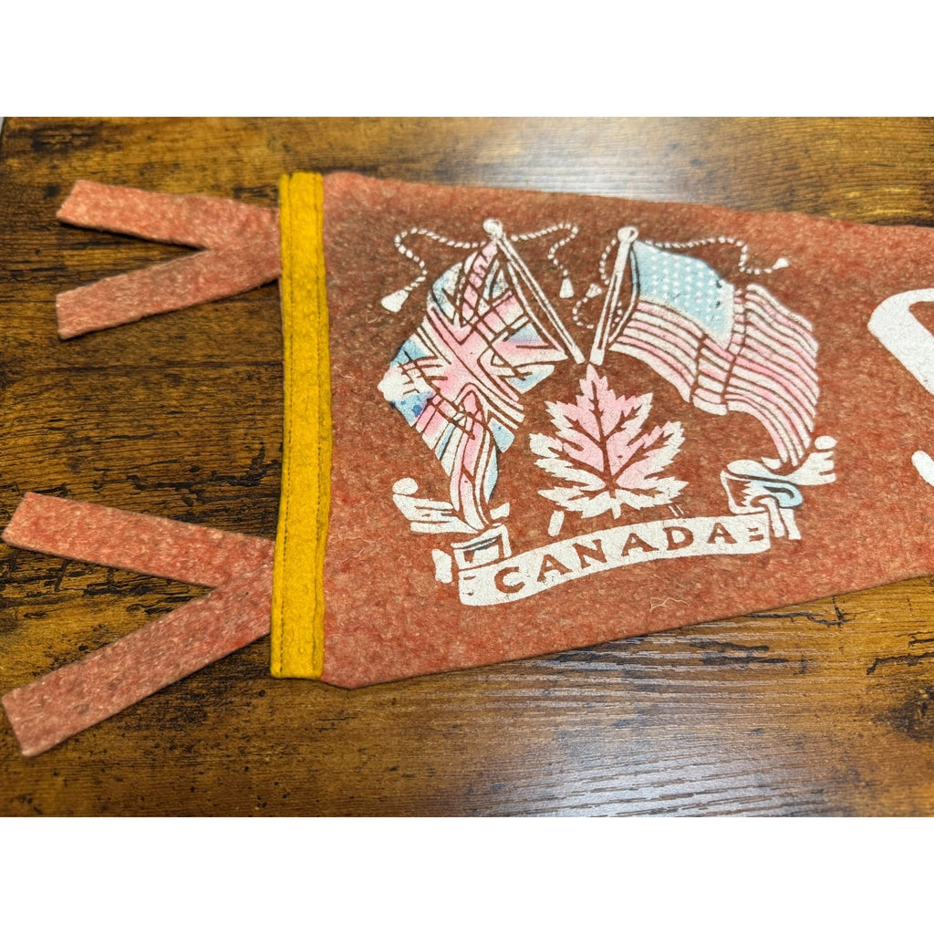 Vintage Sudbury Canada pennant