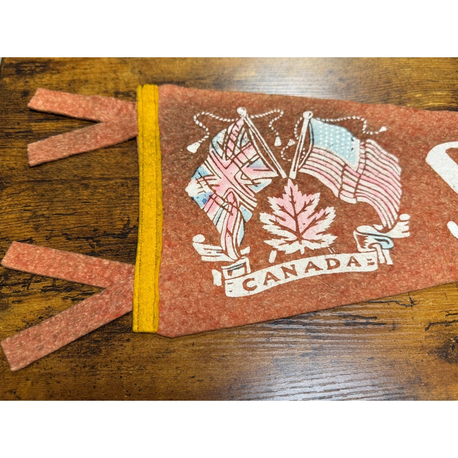 Vintage Sudbury Canada pennant