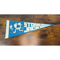 Vintage Stonewall Jackson Pennant Flag With Cartoon roadrunner Design