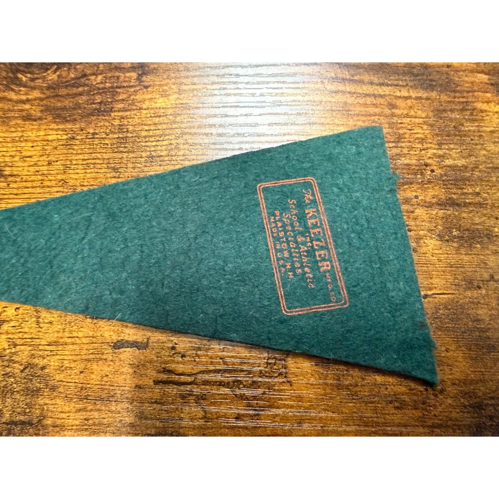Vintage Wildlife Exhibit Crawford Notch, N.H. mini pennant