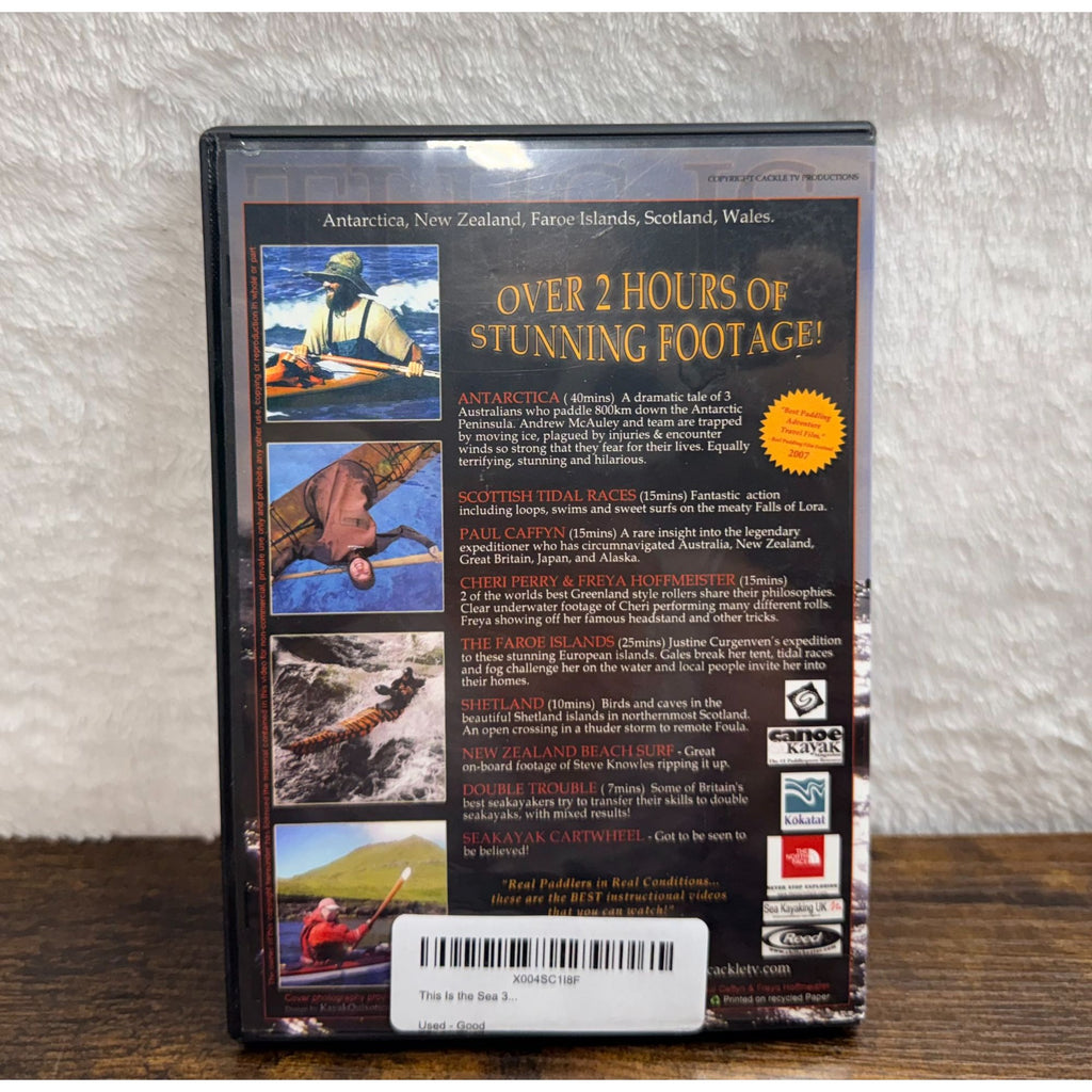 This Is The Sea 3 DVD Presented By Lendal Sea Kayaking Adventure Documentary
