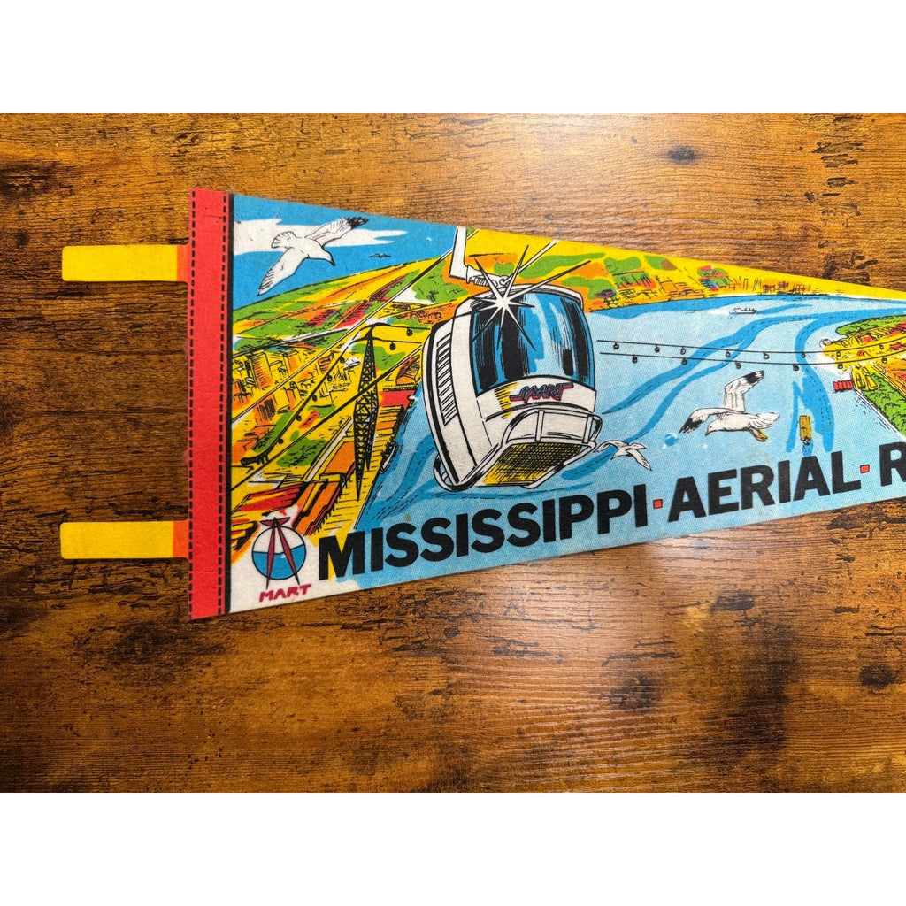 Vintage Mississippi Aerial Transit, New Orleans pennant