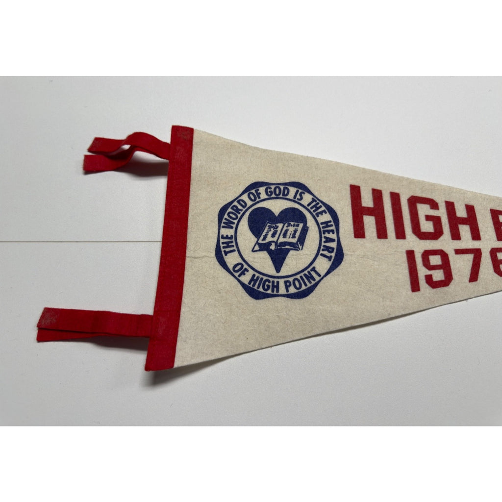 Vintage 1976 High point pennant