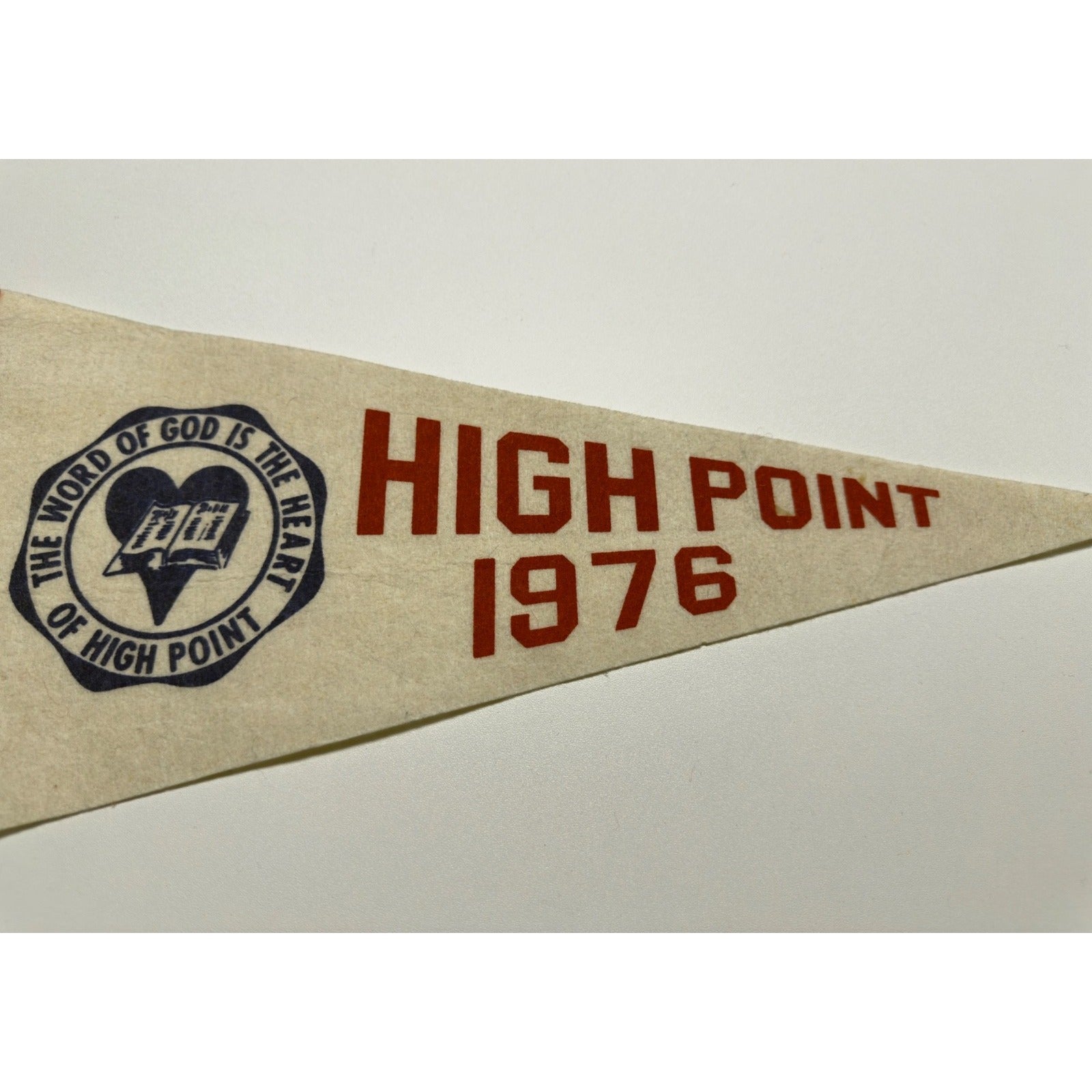 Vintage 1976 High point pennant