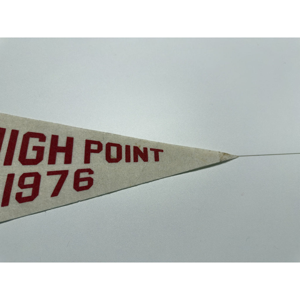 Vintage 1976 High point pennant
