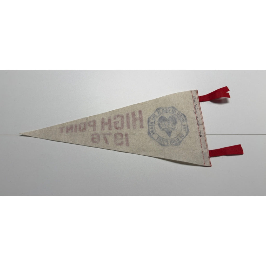 Vintage 1976 High point pennant