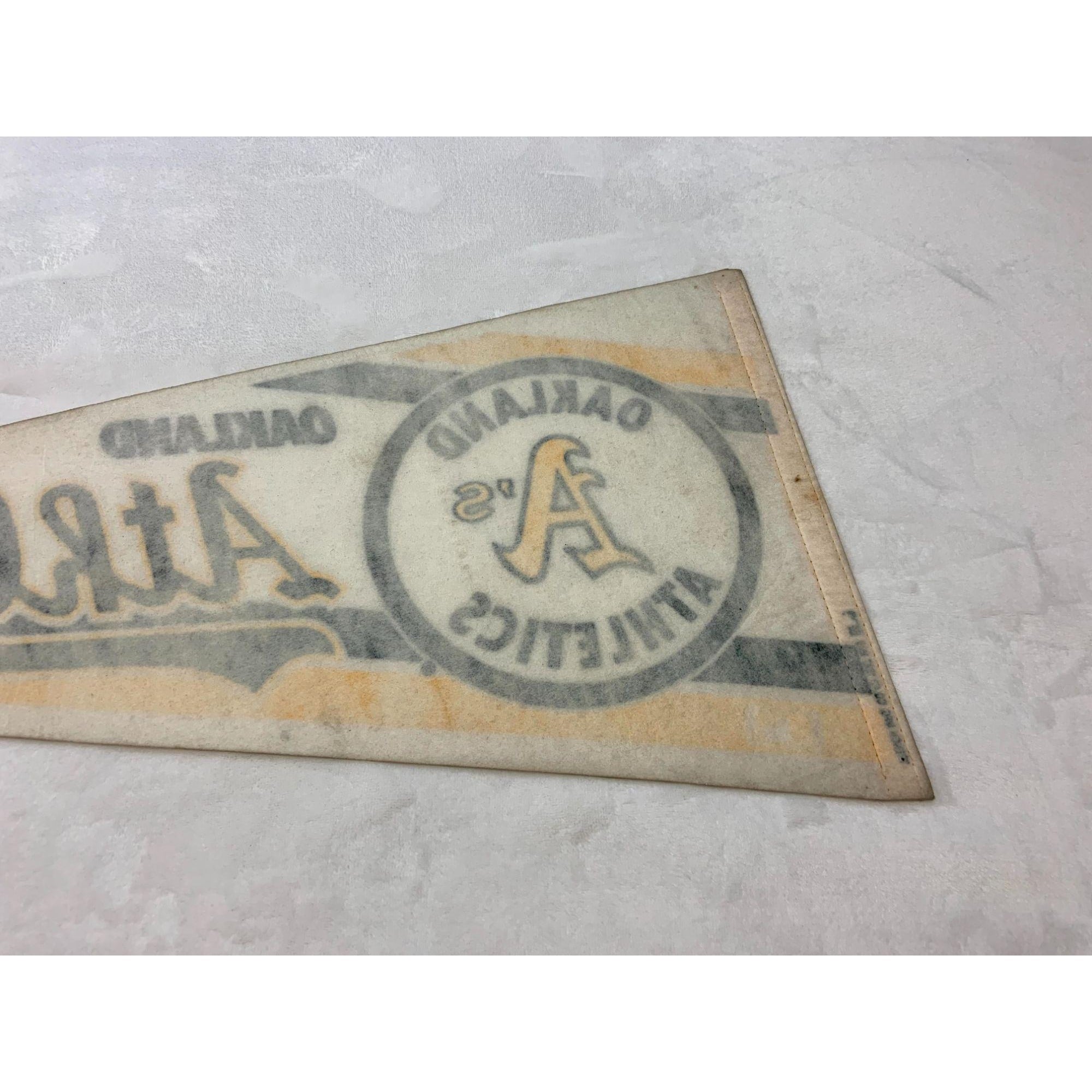 Vintage Oakland A's pennant