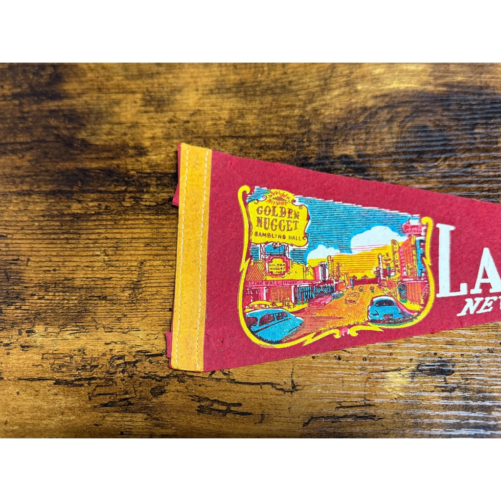 Vintage Las Vegas, Nevada pennant