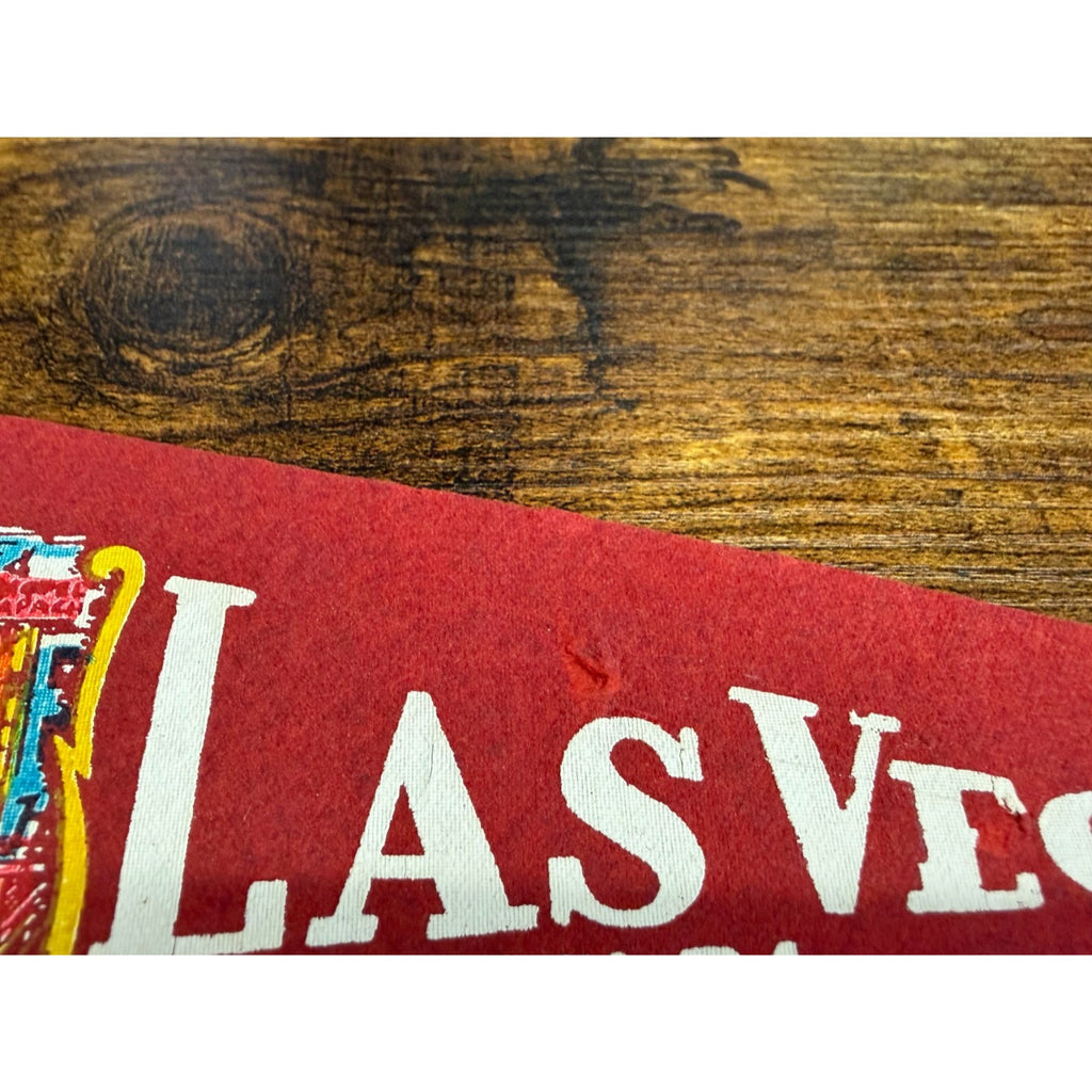 Vintage Las Vegas, Nevada pennant