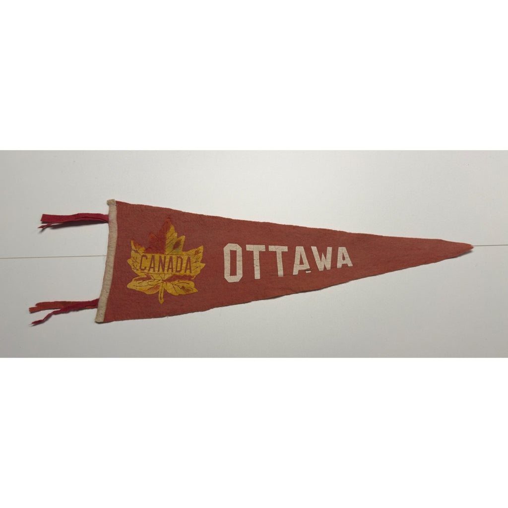 Vintage Ottawa Canada pennant