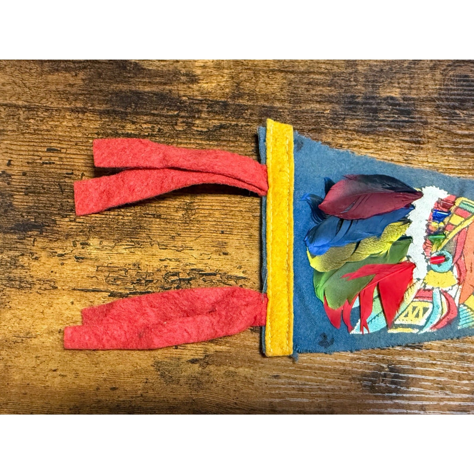 Vintage Boulder Dam mini pennant