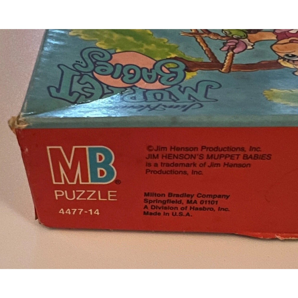 Vintage MB Jim Henson's Muppet babies 60 piece puzzle