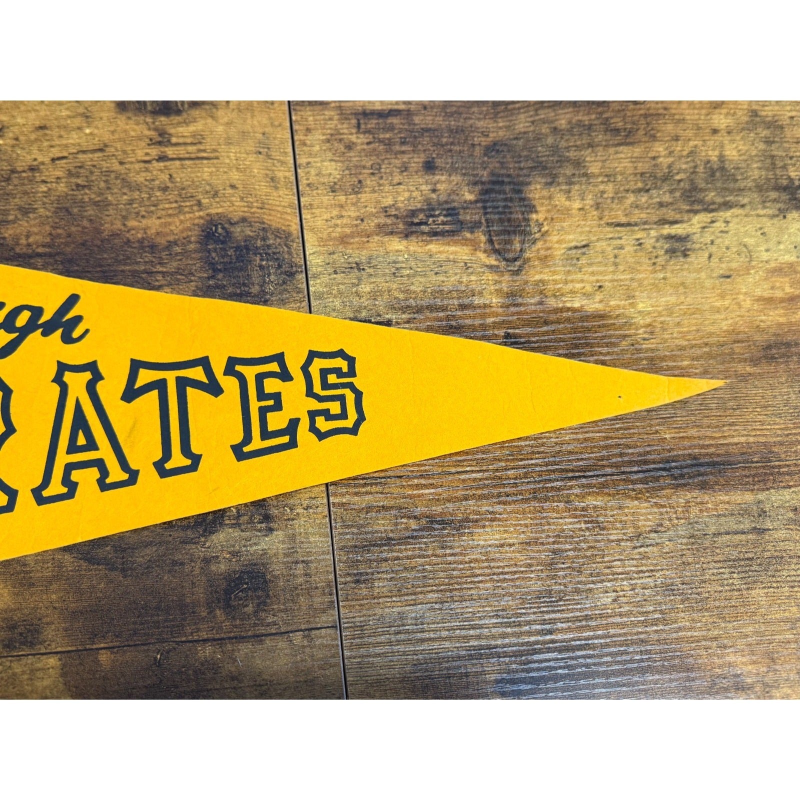 Vintage Pittsburgh Pirates Three Rivers Stadium MLB 30” Pennant Denny’s