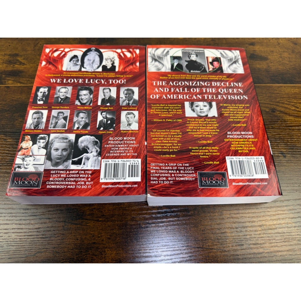 Lucille Ball & Desi Arnaz Biography 2-Book Set By Darwin Porter