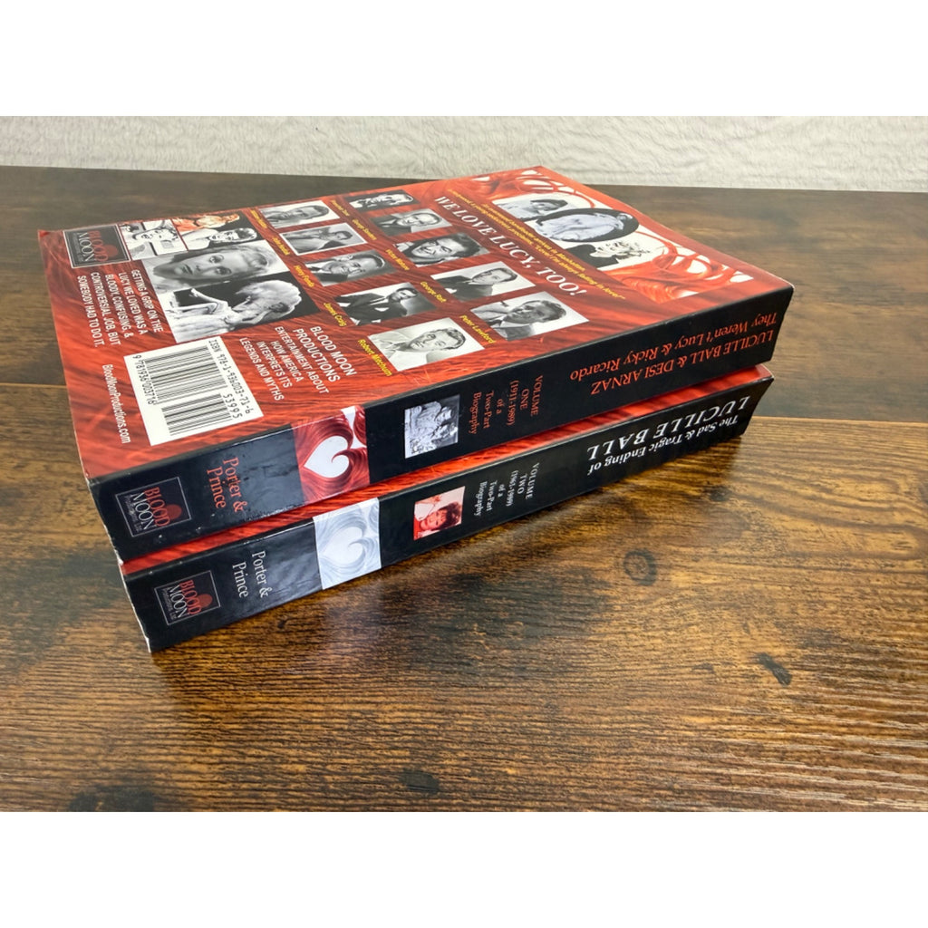 Lucille Ball & Desi Arnaz Biography 2-Book Set By Darwin Porter