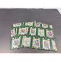 Set of 3 vintage Christmas wrapping paper with 2 different designs