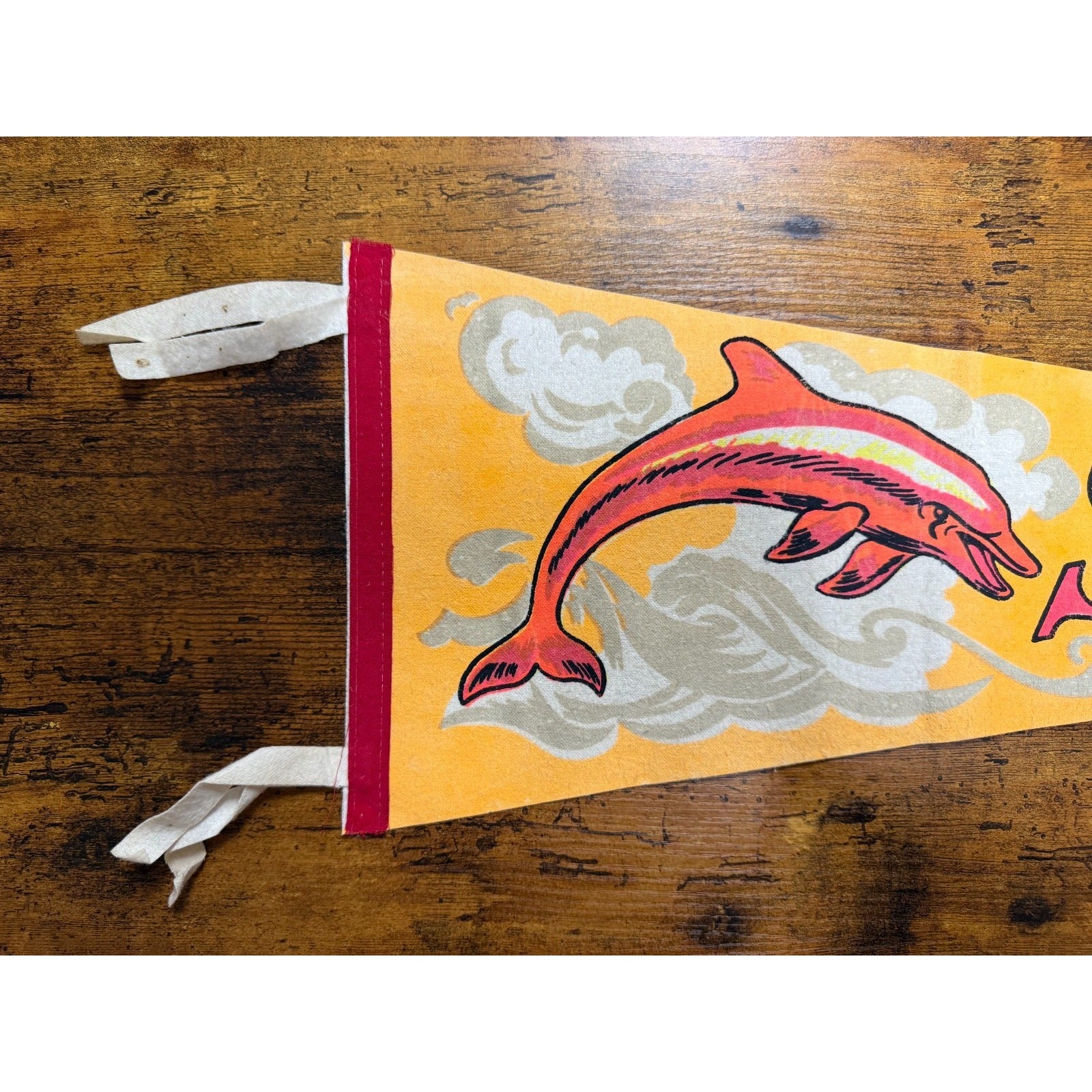 Vintage Sea World San Diego, California pennant
