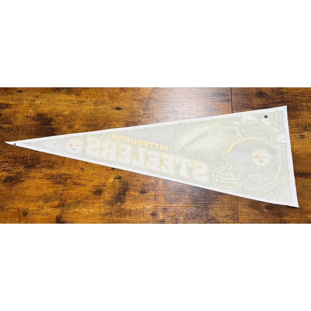 Vintage 90's Pittsburgh Steelers pennant