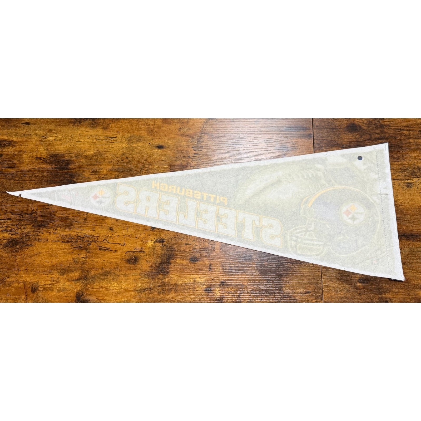 Vintage 90's Pittsburgh Steelers pennant