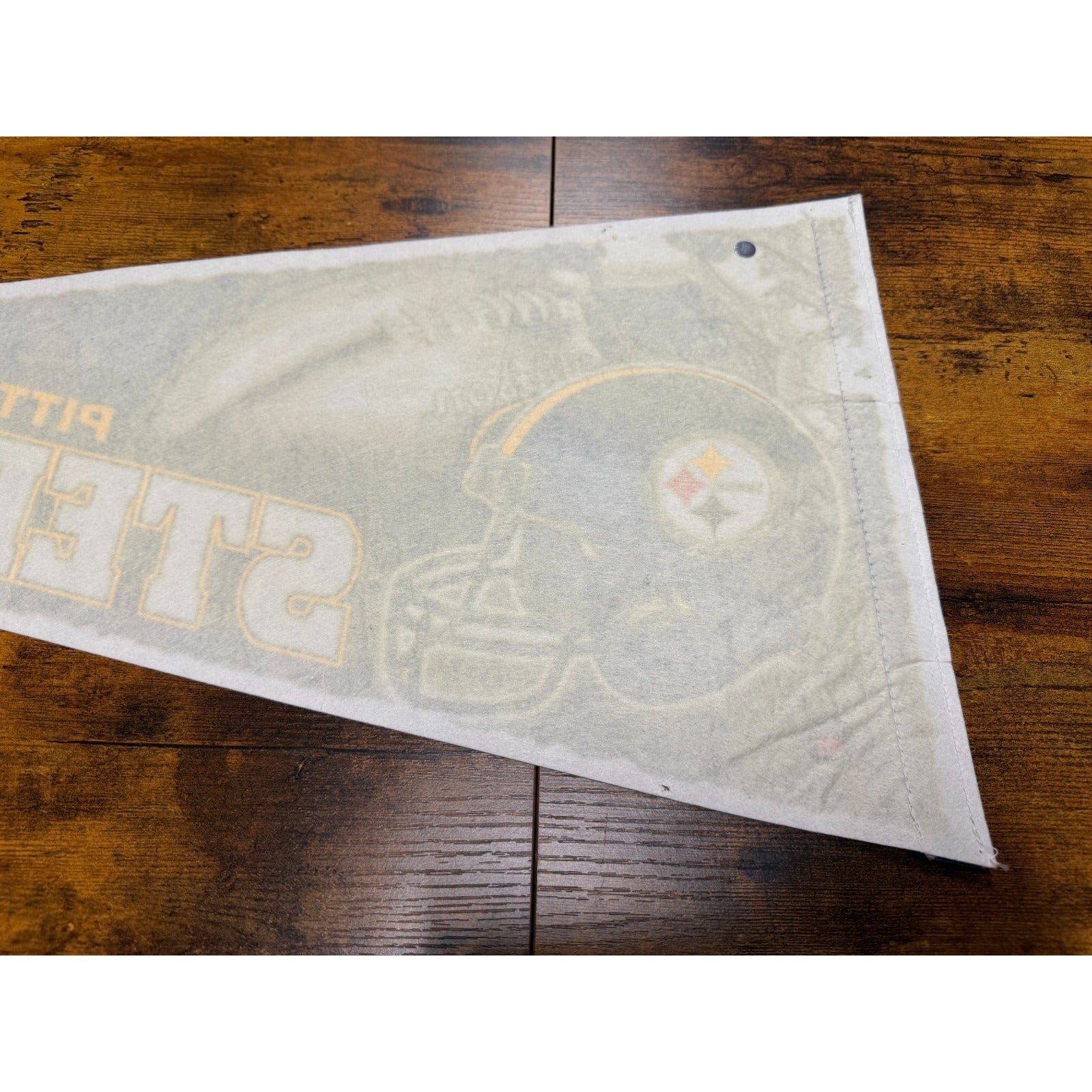 Vintage 90's Pittsburgh Steelers pennant