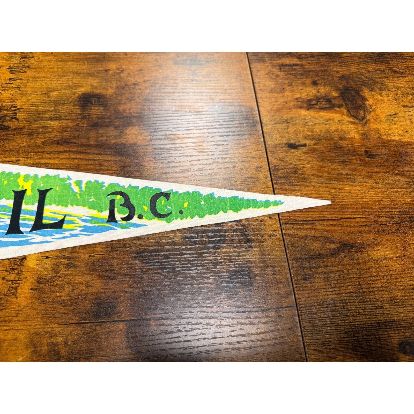 Vintage Trail B.C., Canada pennant