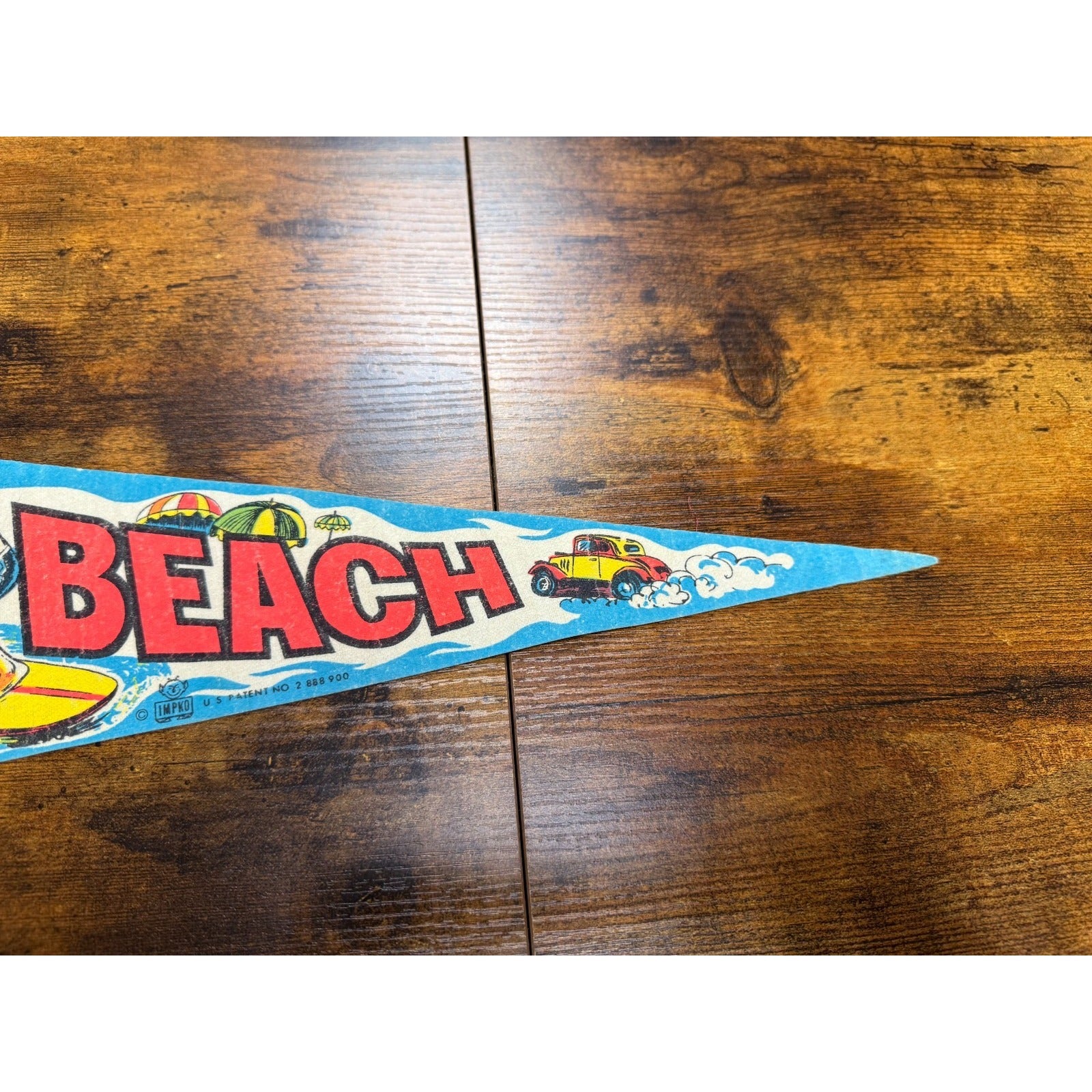 Vintage Daytona Beach, Florida pennant