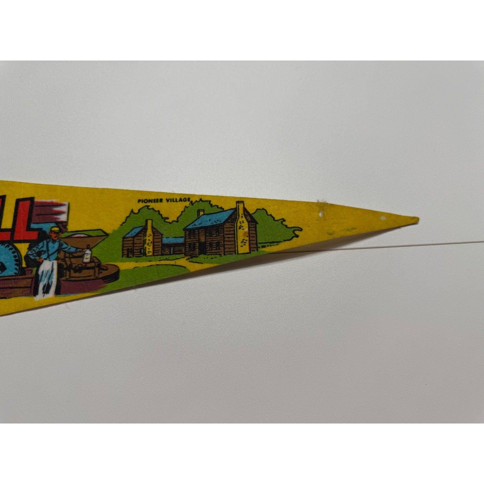 Vintage Spring Mill State Park Mitchell, Indiana pennant