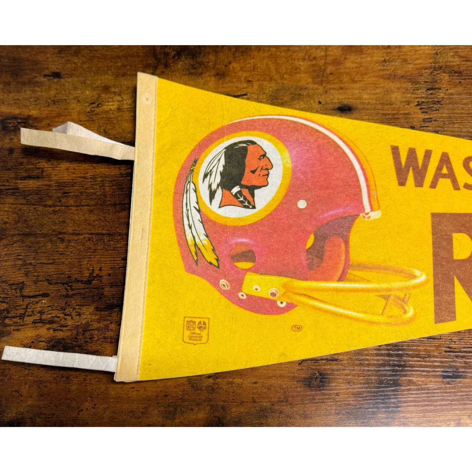 Vintage NFL Washington Redskins pennant
