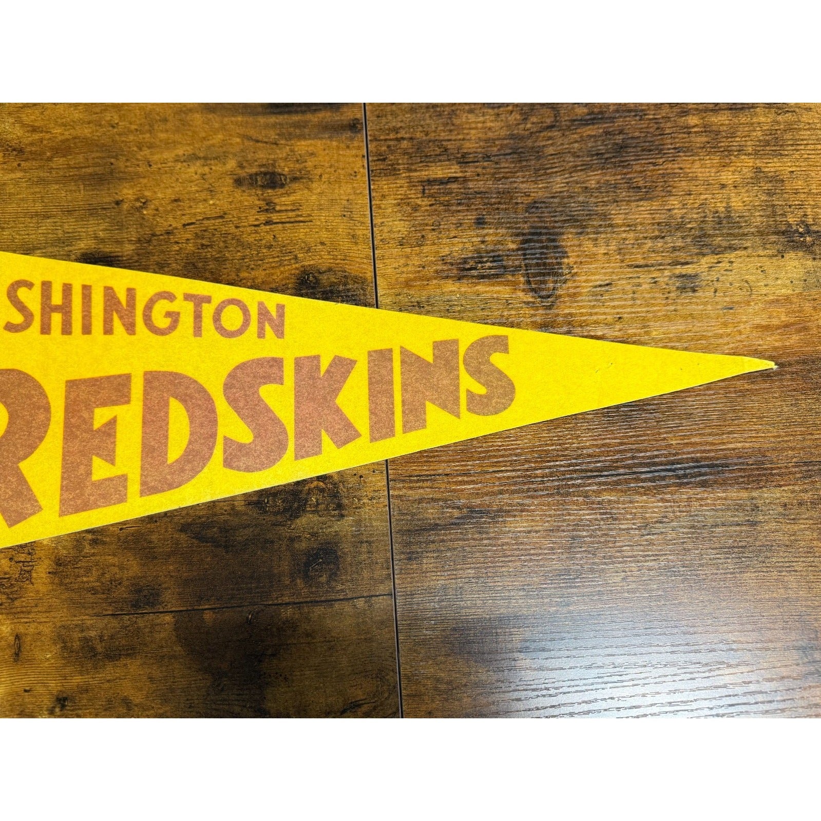 Vintage NFL Washington Redskins pennant