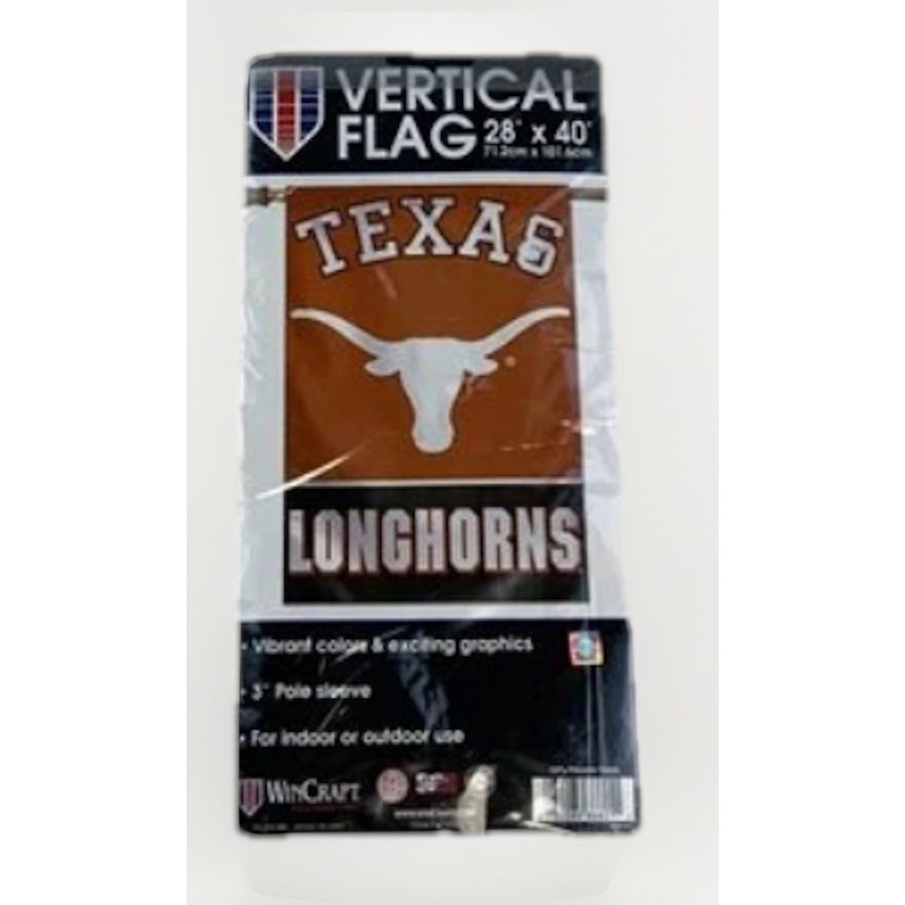 NEW Wincraft Texas Longhorns vertical yard flag
