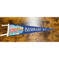 Vintage Burnaby B.C., Canada pennant