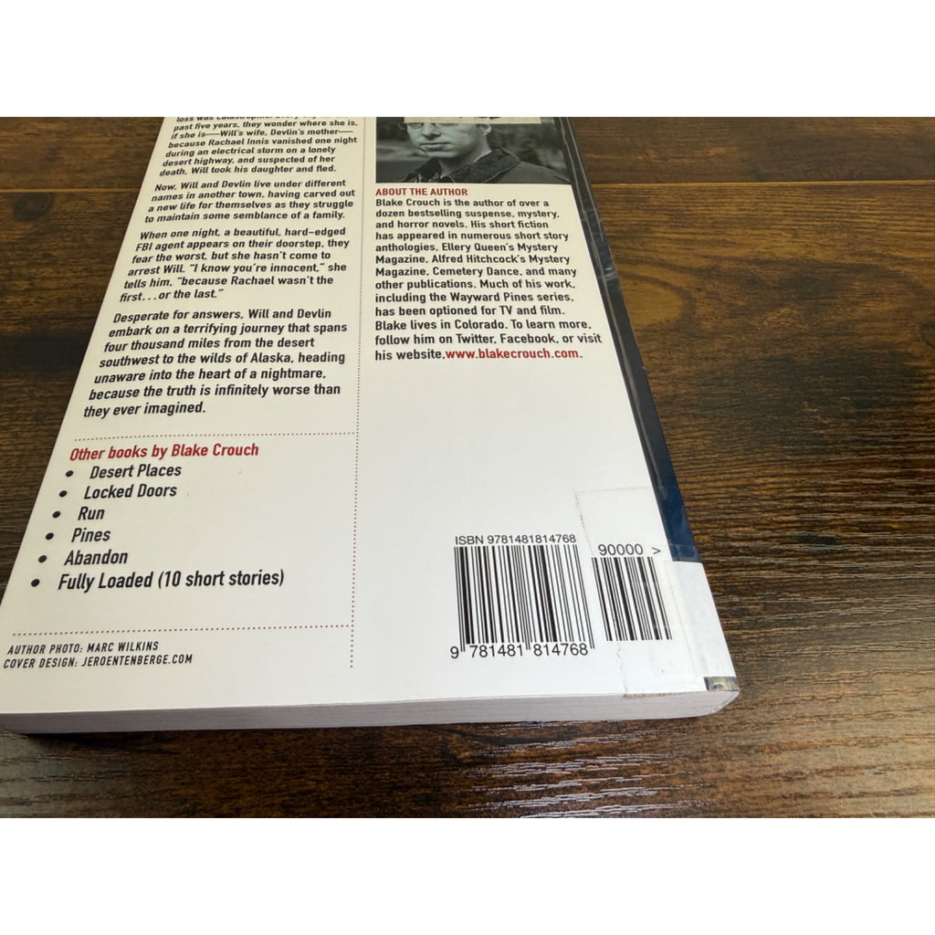 Blake Crouch Snowbound Paperback ISBN 9781481814768 Library Discard Thriller