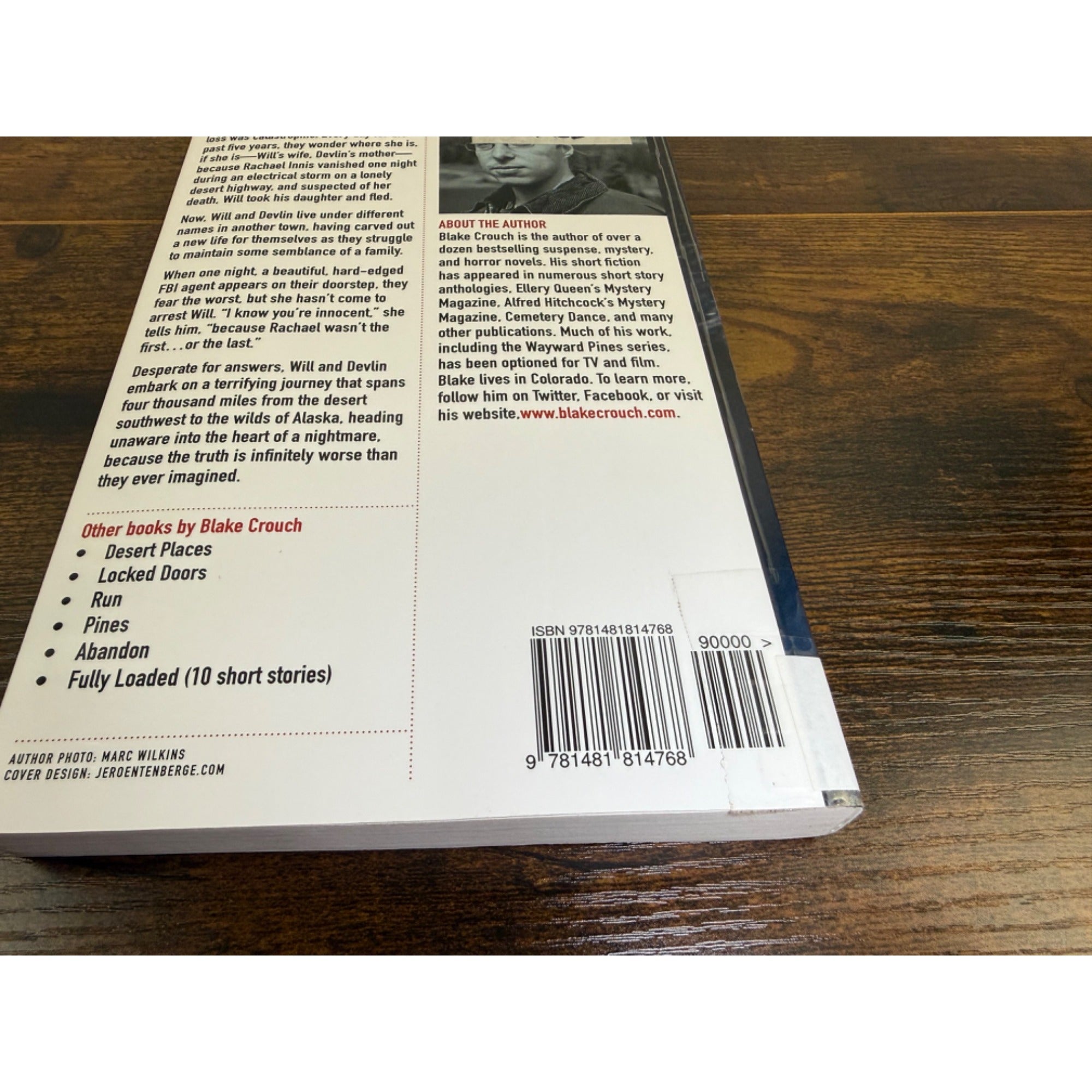 Blake Crouch Snowbound Paperback ISBN 9781481814768 Library Discard Thriller