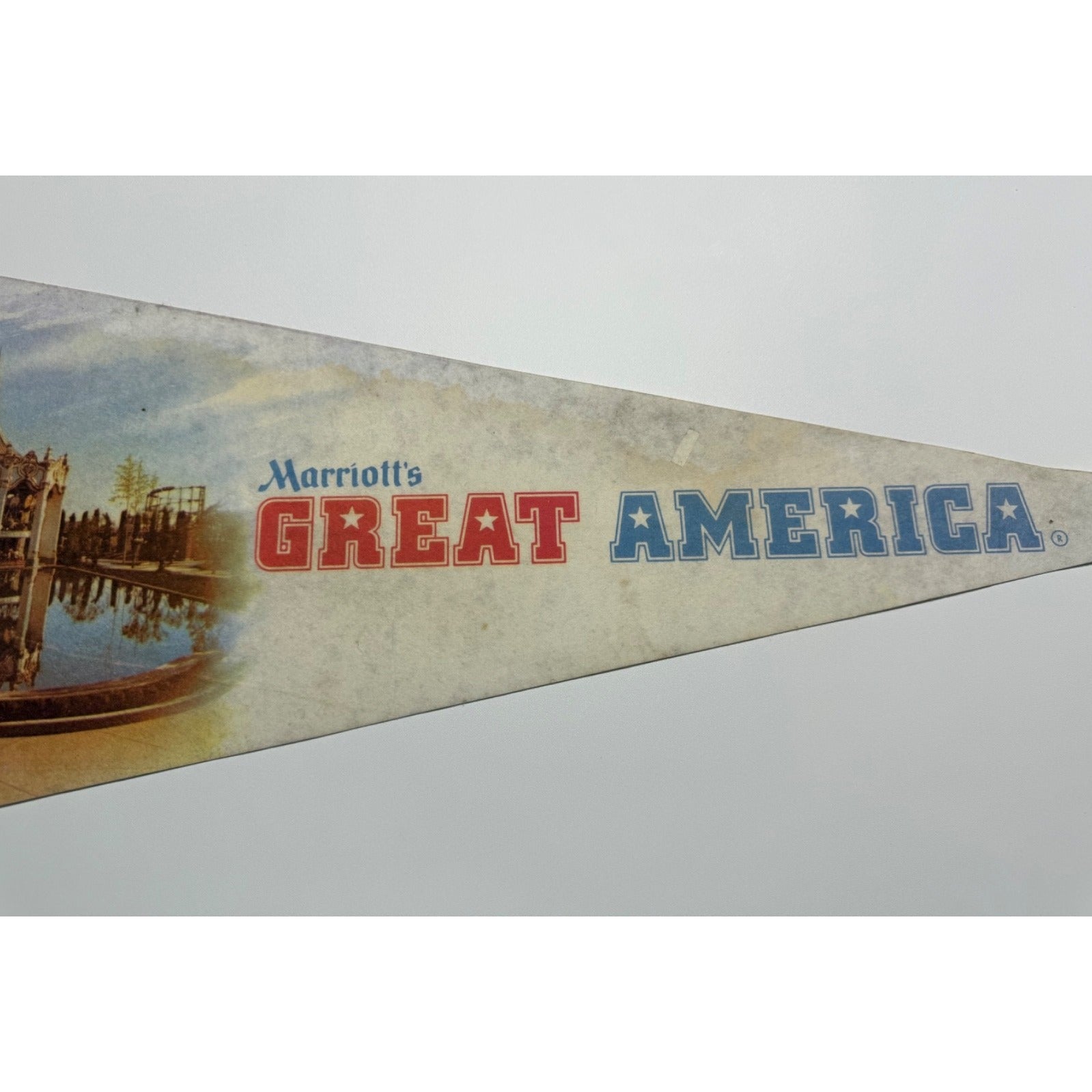 Vintage Marriott's Great America pennant