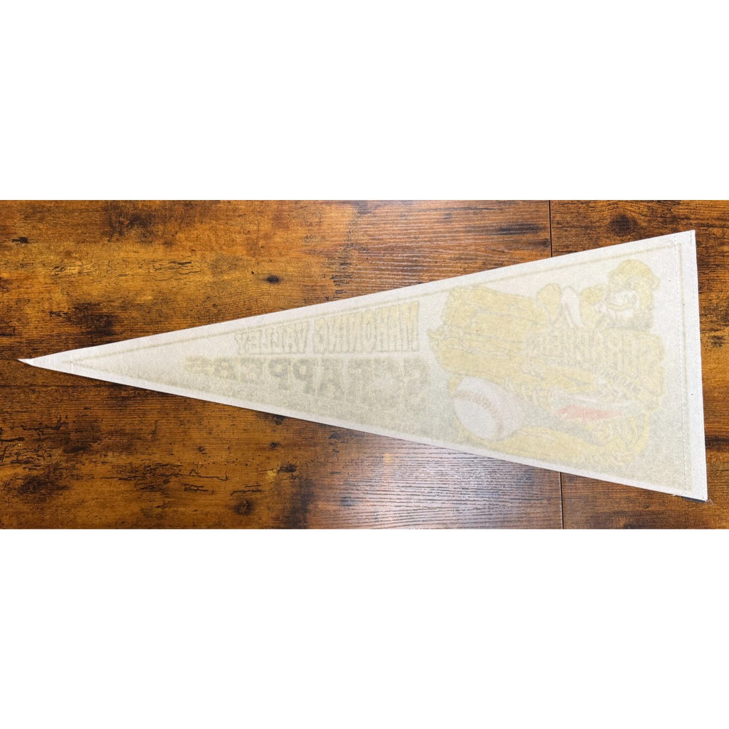 Vintage Mahoning Valley Scrappers baseball Inaugural Season pennant