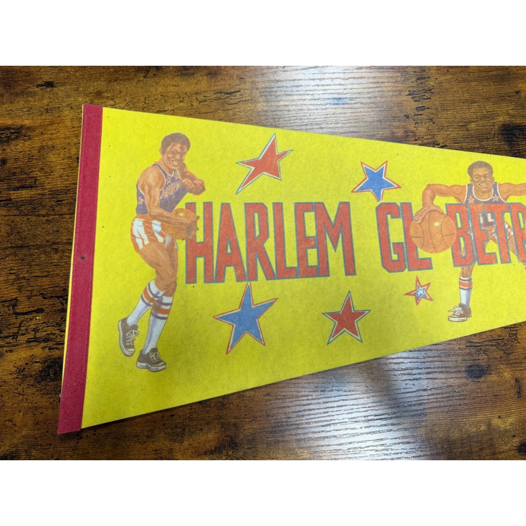Vintage Harlem Globetrotters pennant