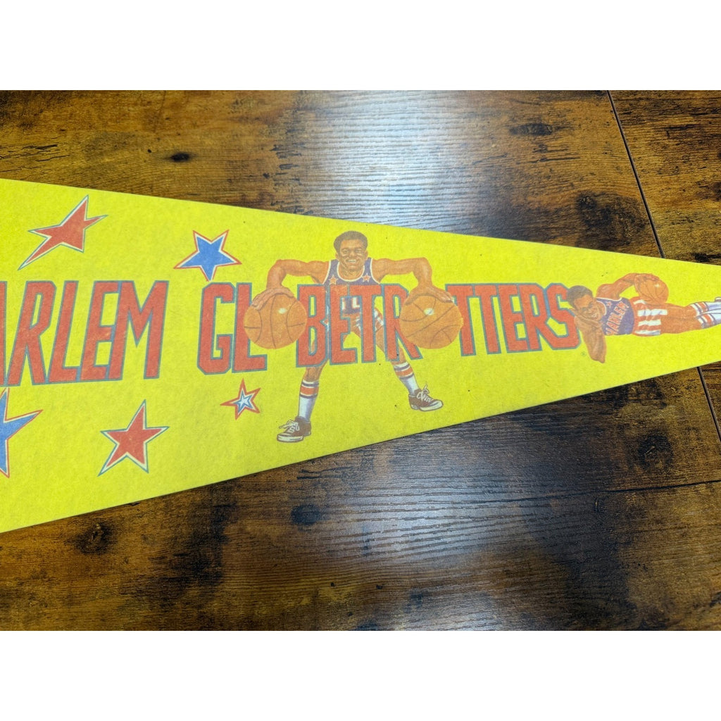 Vintage Harlem Globetrotters pennant