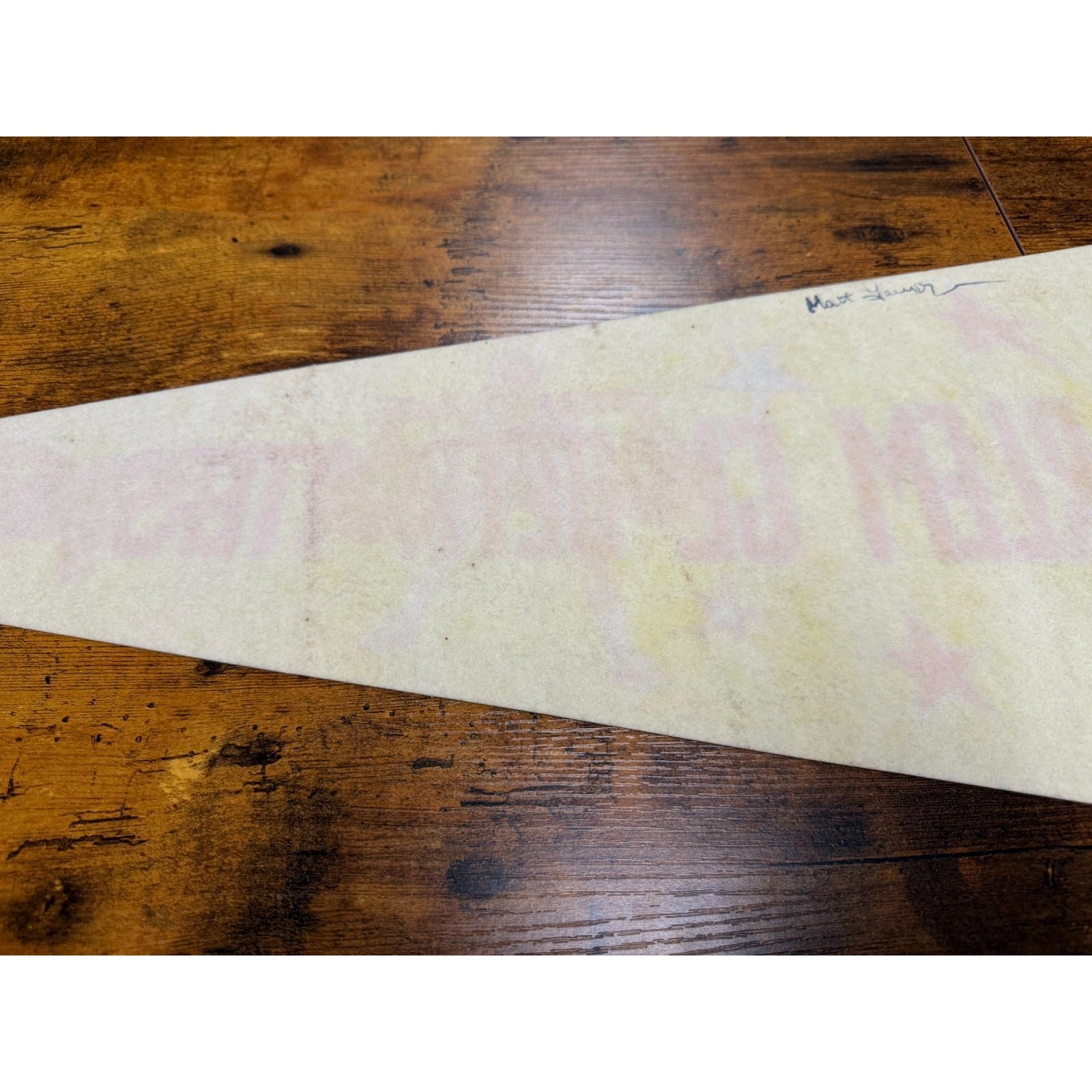Vintage Harlem Globetrotters pennant