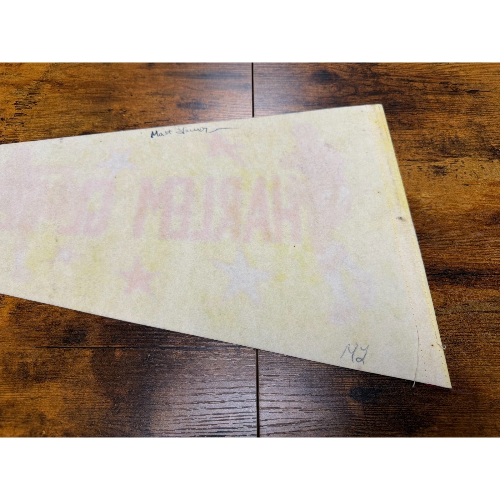 Vintage Harlem Globetrotters pennant