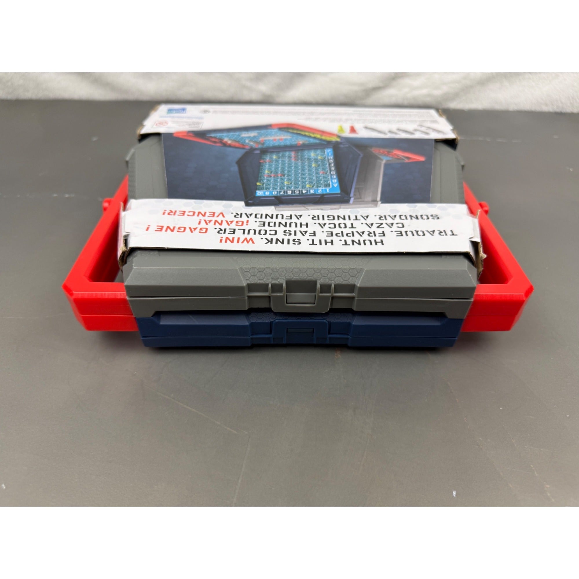 Battleship Game Portable Case By Hasbro Gaming - Classic Strategy Board Game